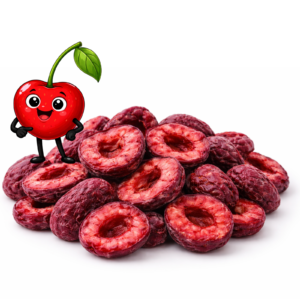 cerezas liofilizadas