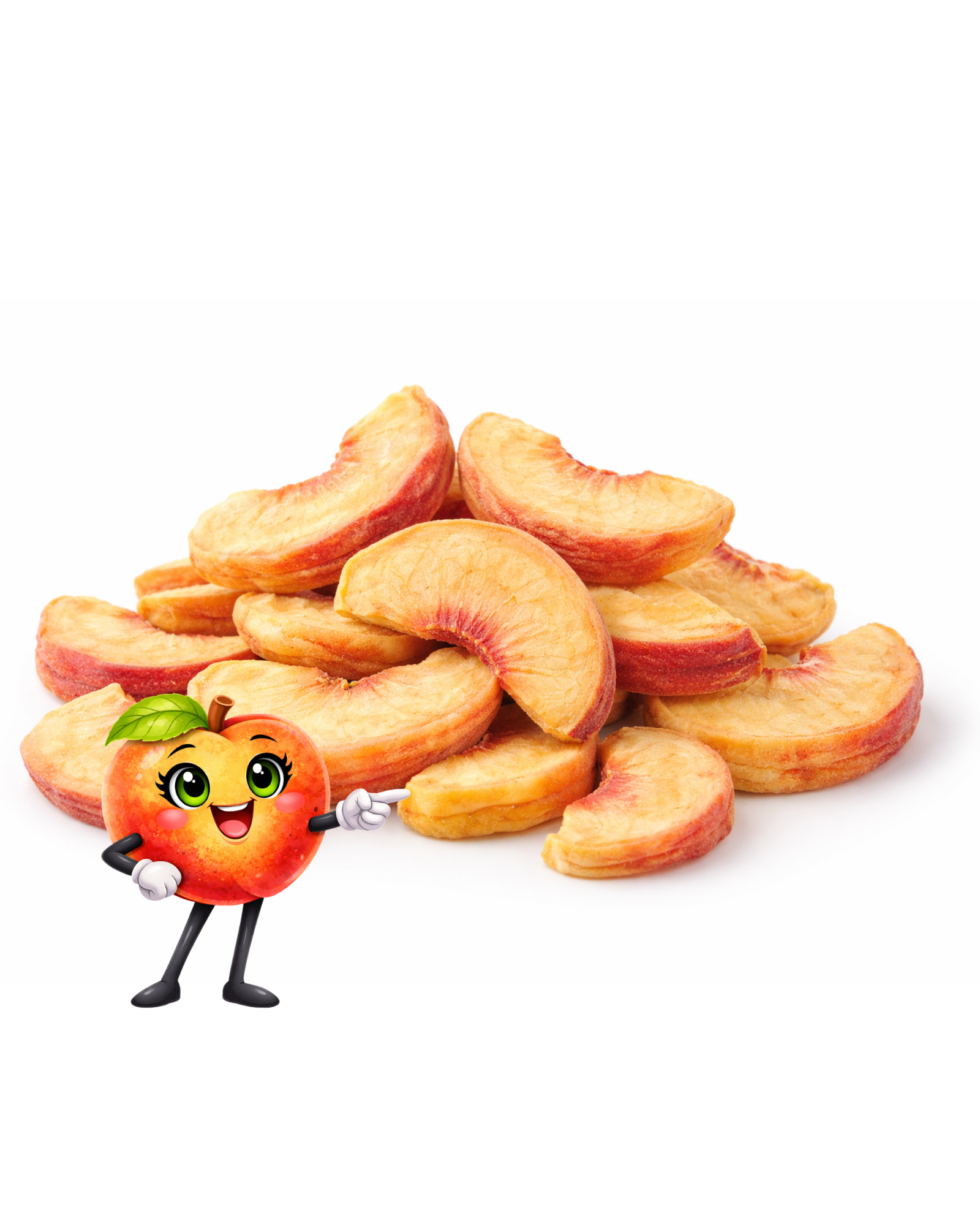 melocotón liofilizado melocoton liofilizado